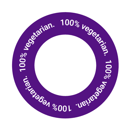 100% Vegetarian